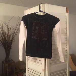 🔴BEVERLY HILLS POLO CLUB SHIRT YOUTH 14/16